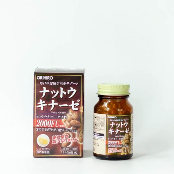 Thực phẩm bảo vệ sức khỏe Nattokinase Orihiro