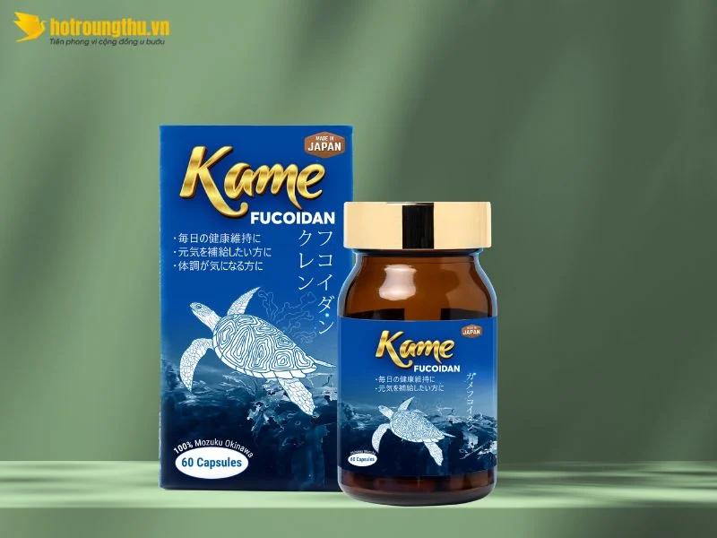 Kame Fucoidan - Fucoidan xanh con rùa