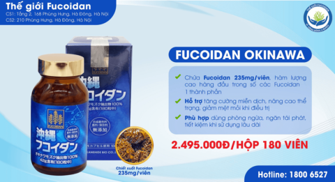 Thông tin sản phẩm Fucoidan xanh