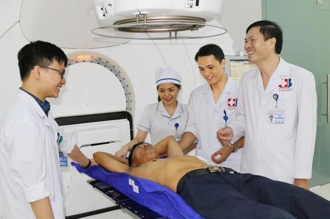 Trung tâm xạ trị Bệnh viện Ung bướu Nghệ An