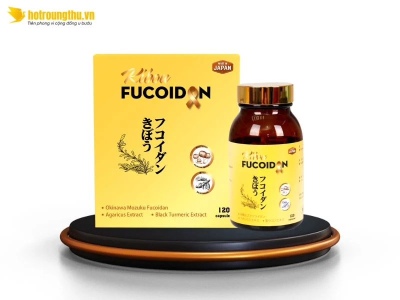 Kibou Fucoidan vàng 3 thành phần